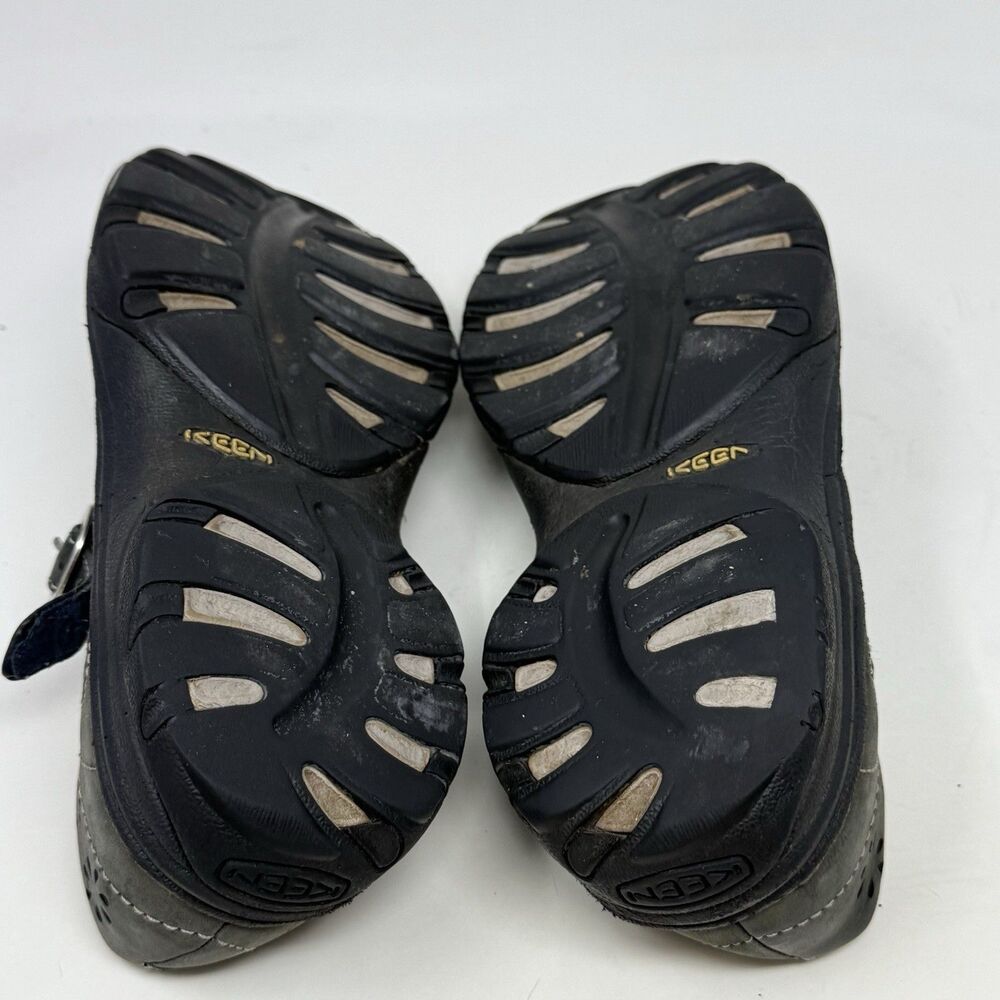 Keen Calistoga Mary Jane Shoes Womens 8 Green Leather Bohemian Comfort Casual - Picture 13 of 15